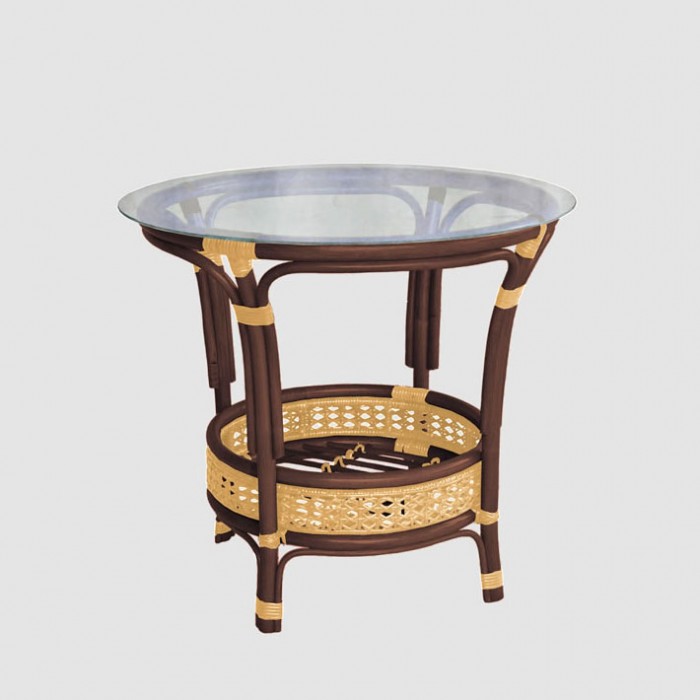 Столик для кофе круглый Pelangi  ER-114-4-2tb